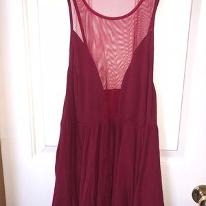 Free people red blouse